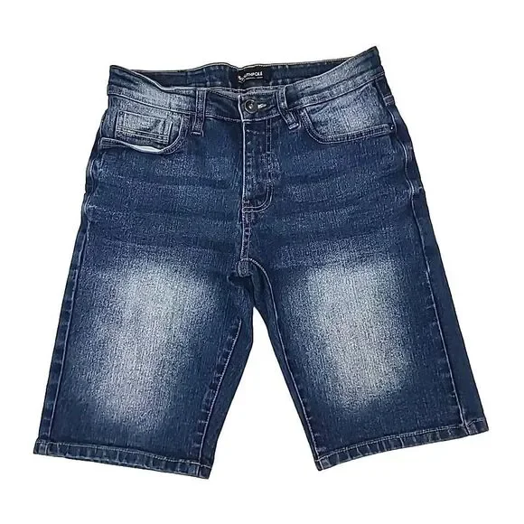 Vintage Southpole Bermuda Jean Shorts Men's 30x11 Y2K Jorts Acid Wash Preppy - Picture 1 of 12